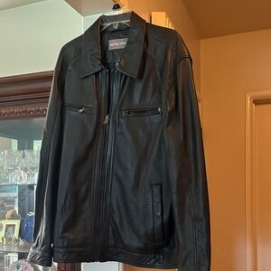 Michael Kors Black Leather Jacket